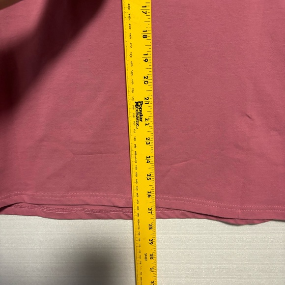 Liz Claiborne NY Top Rick Rack Keyhole 3/4 Sleeves LG EUC - Picture 7 of 8